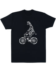giraffe-on-a-bicycle-bike-men-cotton-black-t-shirt