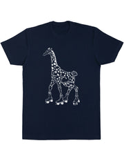 seembo-navy-t-shirt-with-giraffe-skater-roller-skating-design