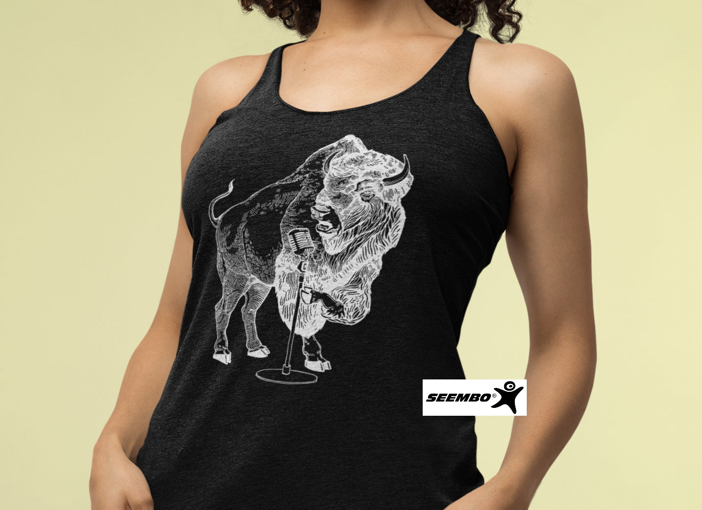 seembo-funny-bison-karaoke-singer-sing-musician-gift-vintage-black-women-tank-top-ipe62