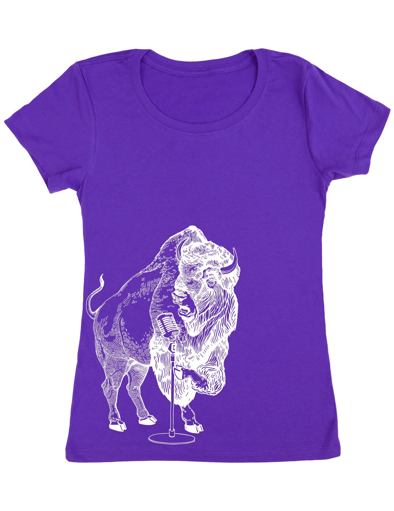 seembo-bison-karaoke-singer-sing-women-poly-cotton-purple-color-t-shirt-side-print