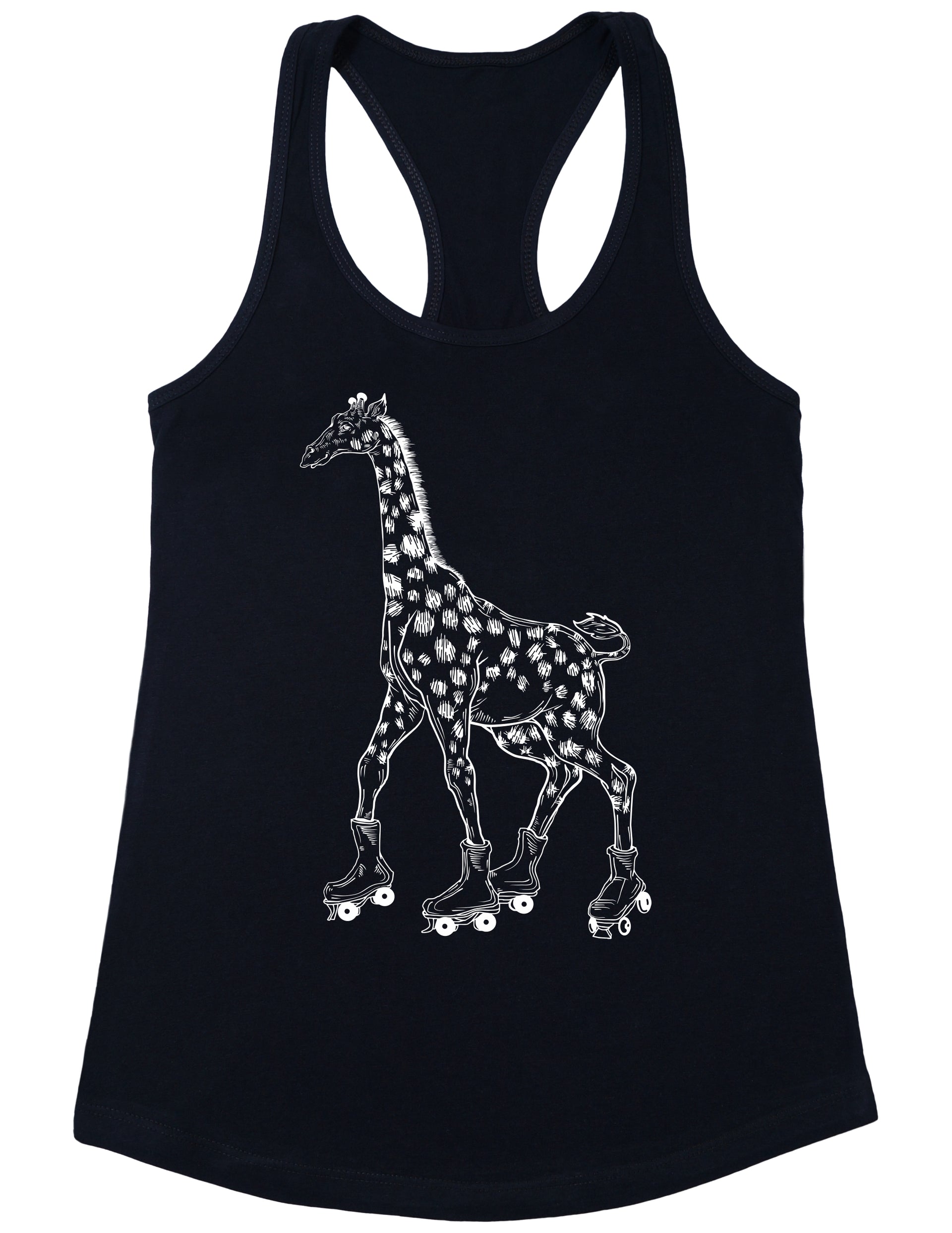 seembo-giraffe-skater-roller-skate-animal-skating-women-black-tank-top