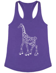 seembo-giraffe-skater-roller-skate-animal-skating-women-purple-tank-top