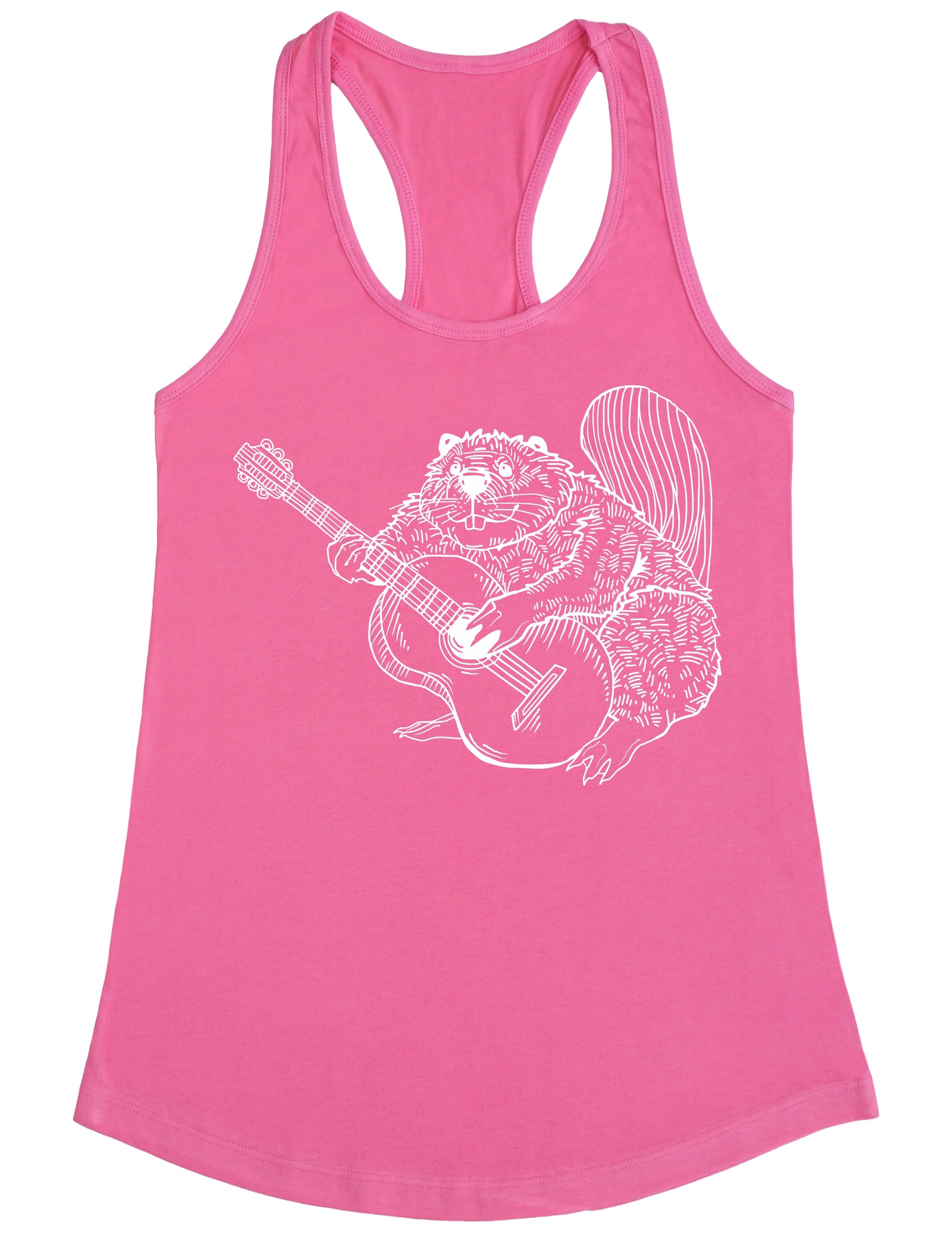 seembo-beaver-playing-guitar-guitarist-musician-music-band-women-tank-top-pink-color