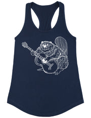 seembo-beaver-playing-guitar-guitarist-musician-music-band-women-tank-top-navy-color