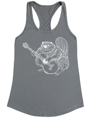 seembo-beaver-playing-guitar-guitarist-musician-music-band-women-tank-top-gray-color