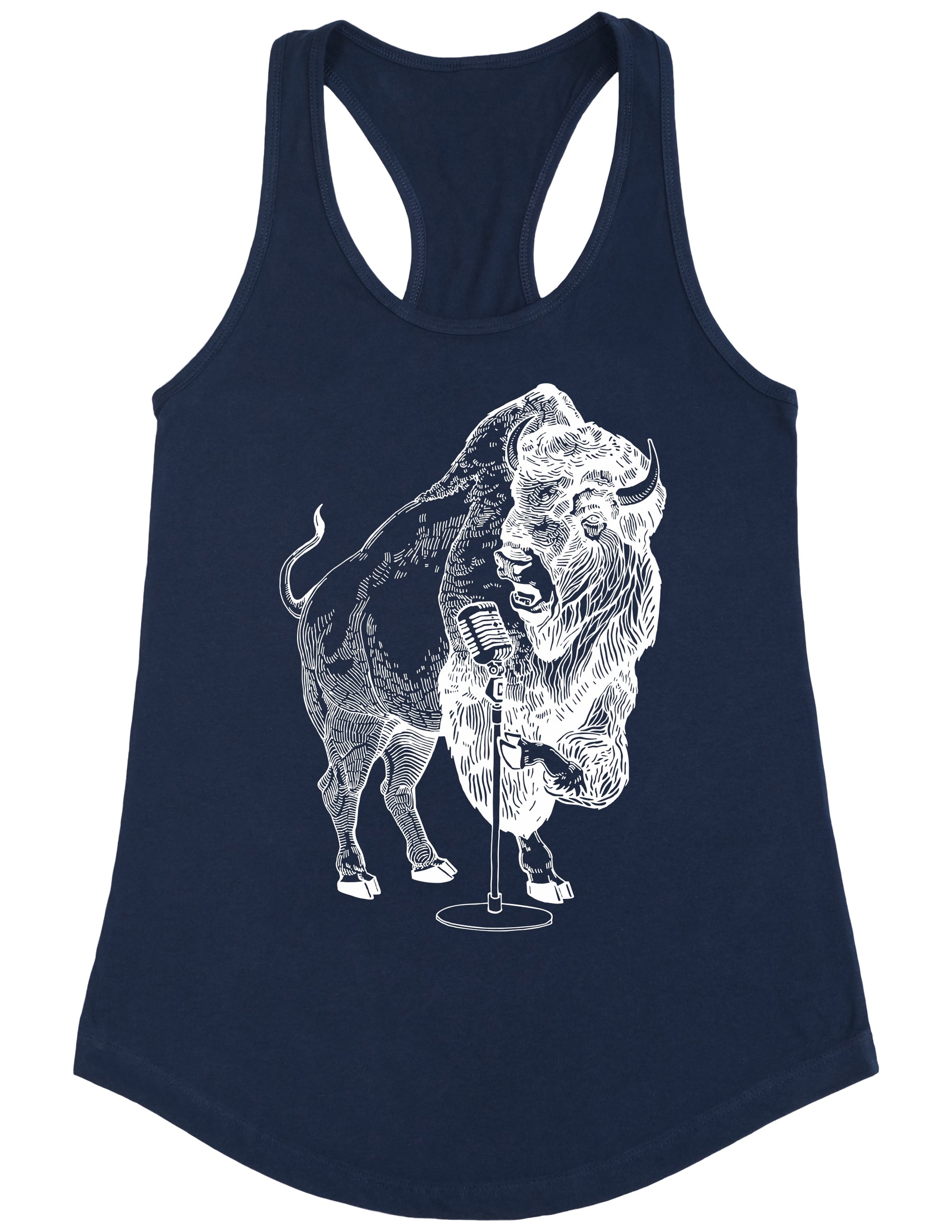 seembo-bison-karaoke-singer-sing-music-vocalist-women-tank-top-navy-color