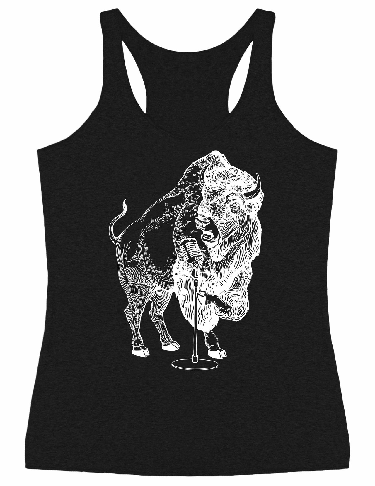 seembo-bison-karaoke-singer-sing-music-vocalist-musician-women-tank-top-vintage-black-color