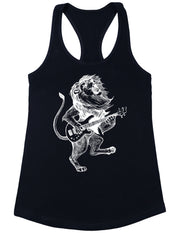 seembo-lion-playing-guitar-guitarist-musician-music-band-women-black-tank-top