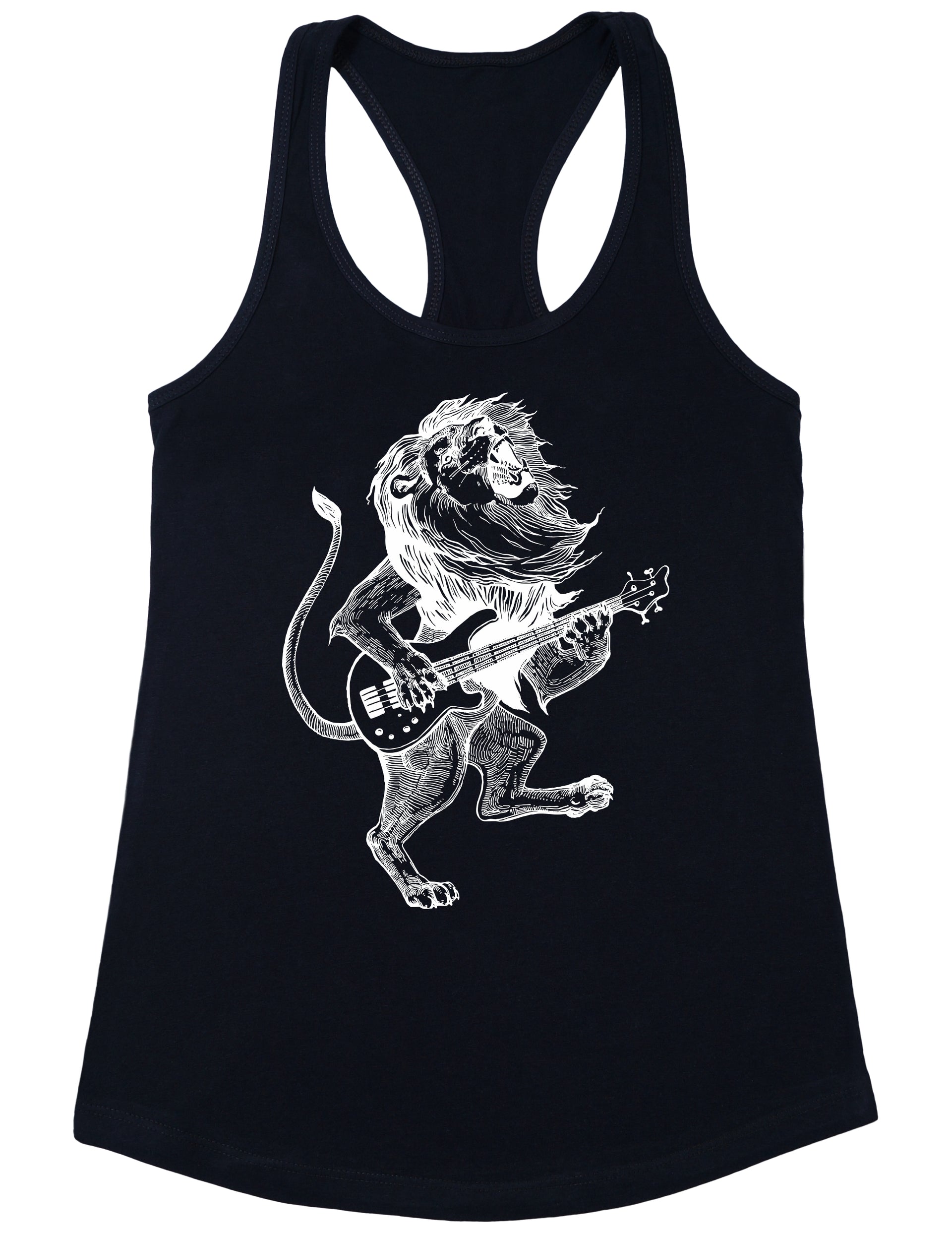 seembo-lion-playing-guitar-guitarist-musician-music-band-women-black-tank-top